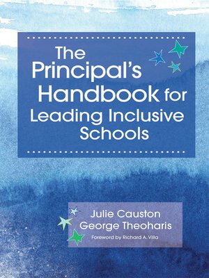 cover image of The Principal's Handbook for Leading Inclusive Schools